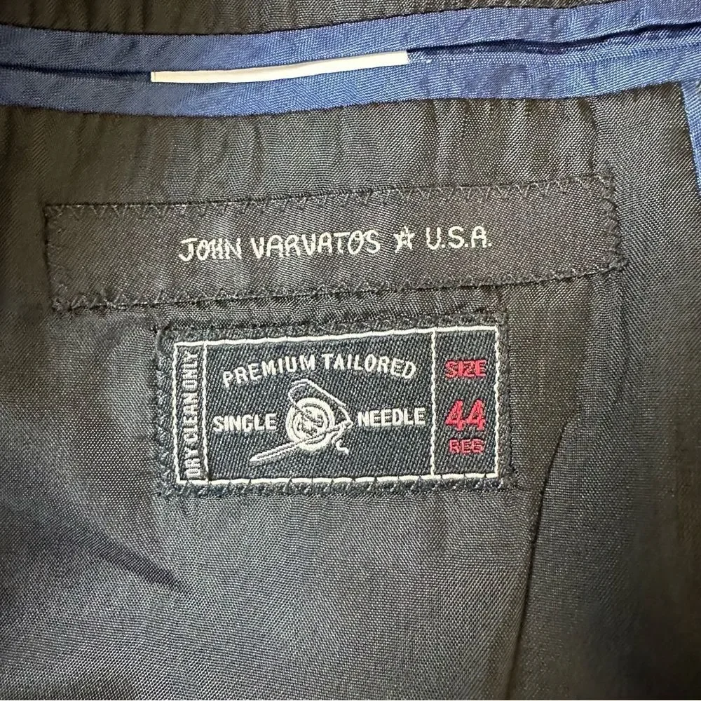 John Varvatos Premium Single Needle Sport Coat